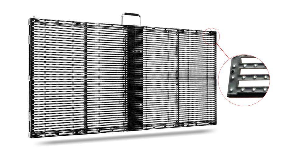 室內(nèi)外LED透明屏