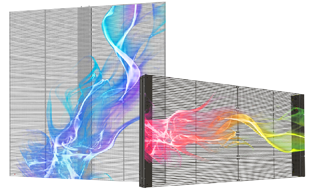 室內(nèi)外LED透明屏